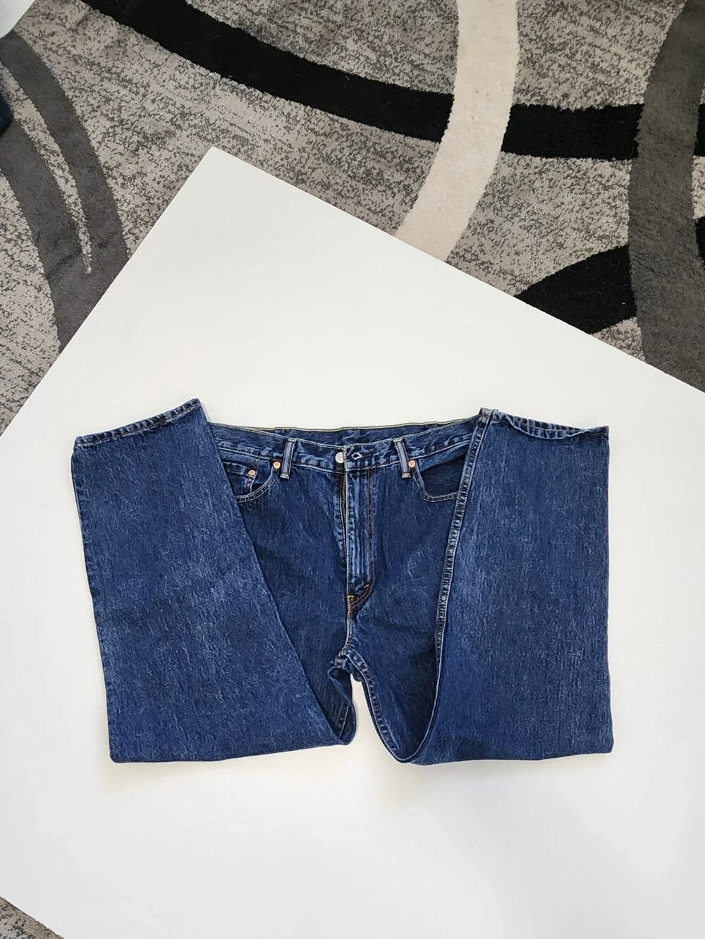 Levi's 550 Relaxed Fit Jeans Men's Size W38 L29 Dark Wash